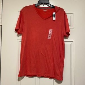 Old Navy Soft-Wash T - Coral Red Orange - Medium
